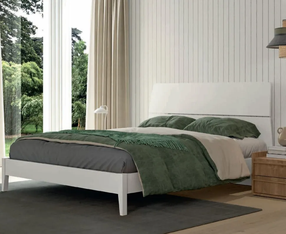 Letto matrimoniale Elody linea volo 10 colorazioni