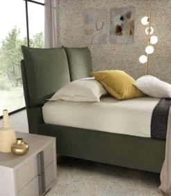 Letto matrimoniale Fabia linea Domino disponibile in 6 colori