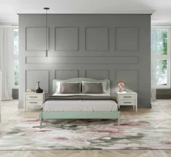 Letto matrimoniale Gabriel linea Ginevra disponibile in 9 colorazioni