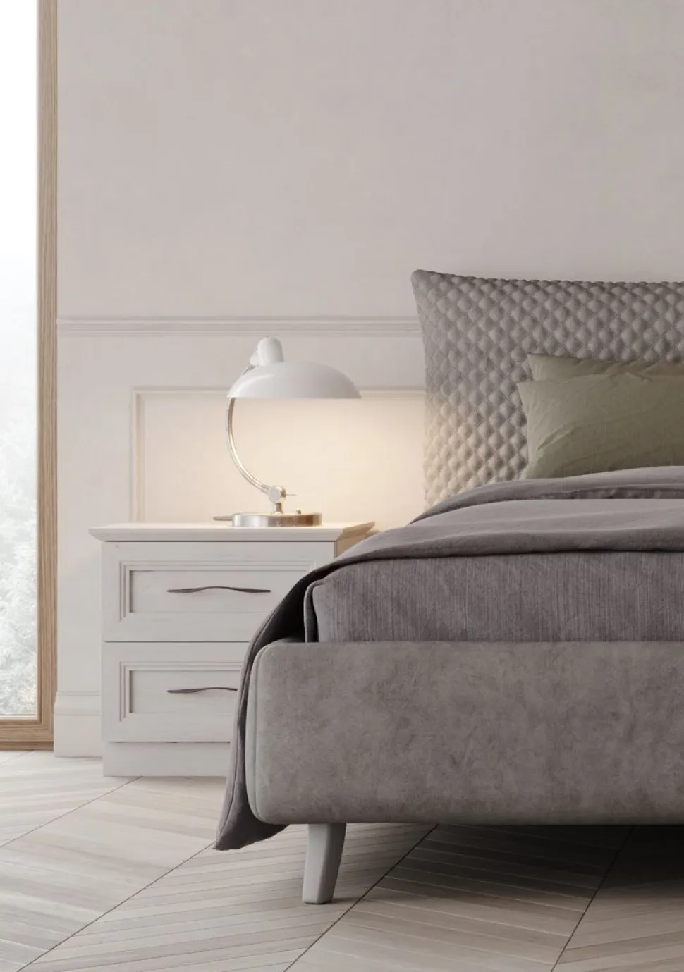 Letto matrimoniale Lucas linea New Season