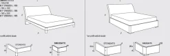 Letto matrimoniale Sveva linea New Season