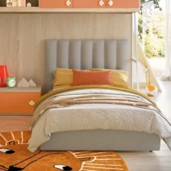 Letto singolo contenitore in tessuto sfoderabile Holid linea Colorfull