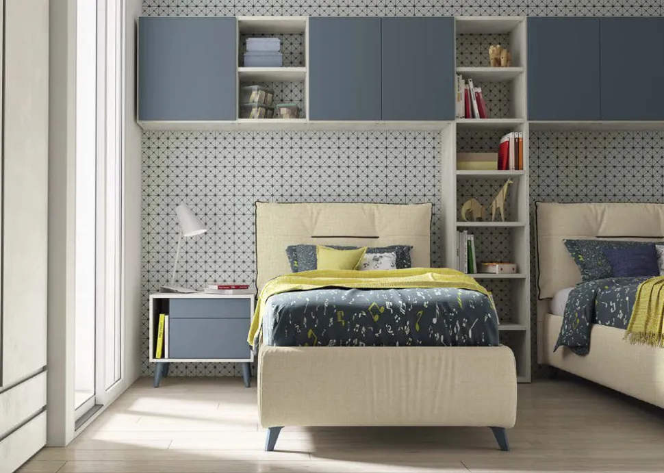 Letto singolo Nuvola linea Airone
