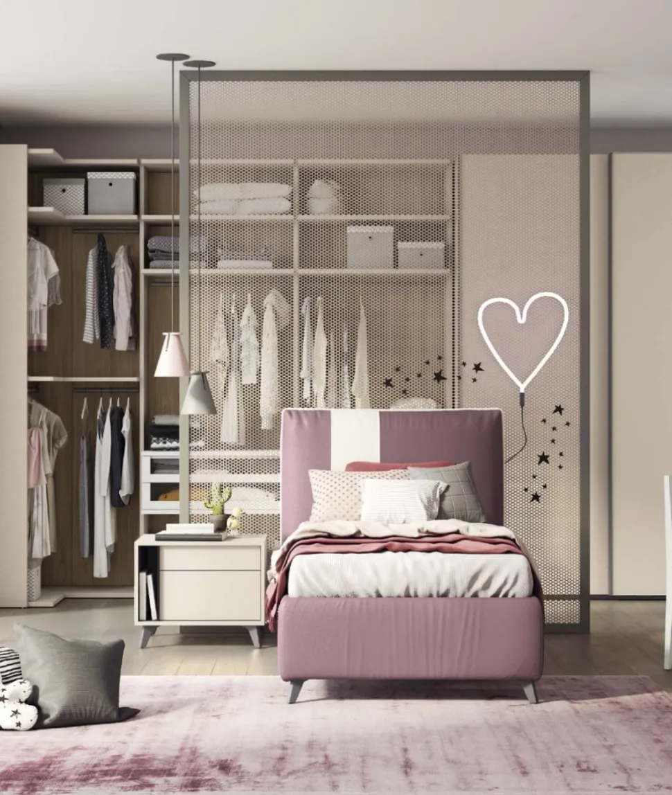 Letto singolo Porzia linea Airone