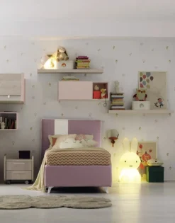 Letto singolo Porzia linea Airone