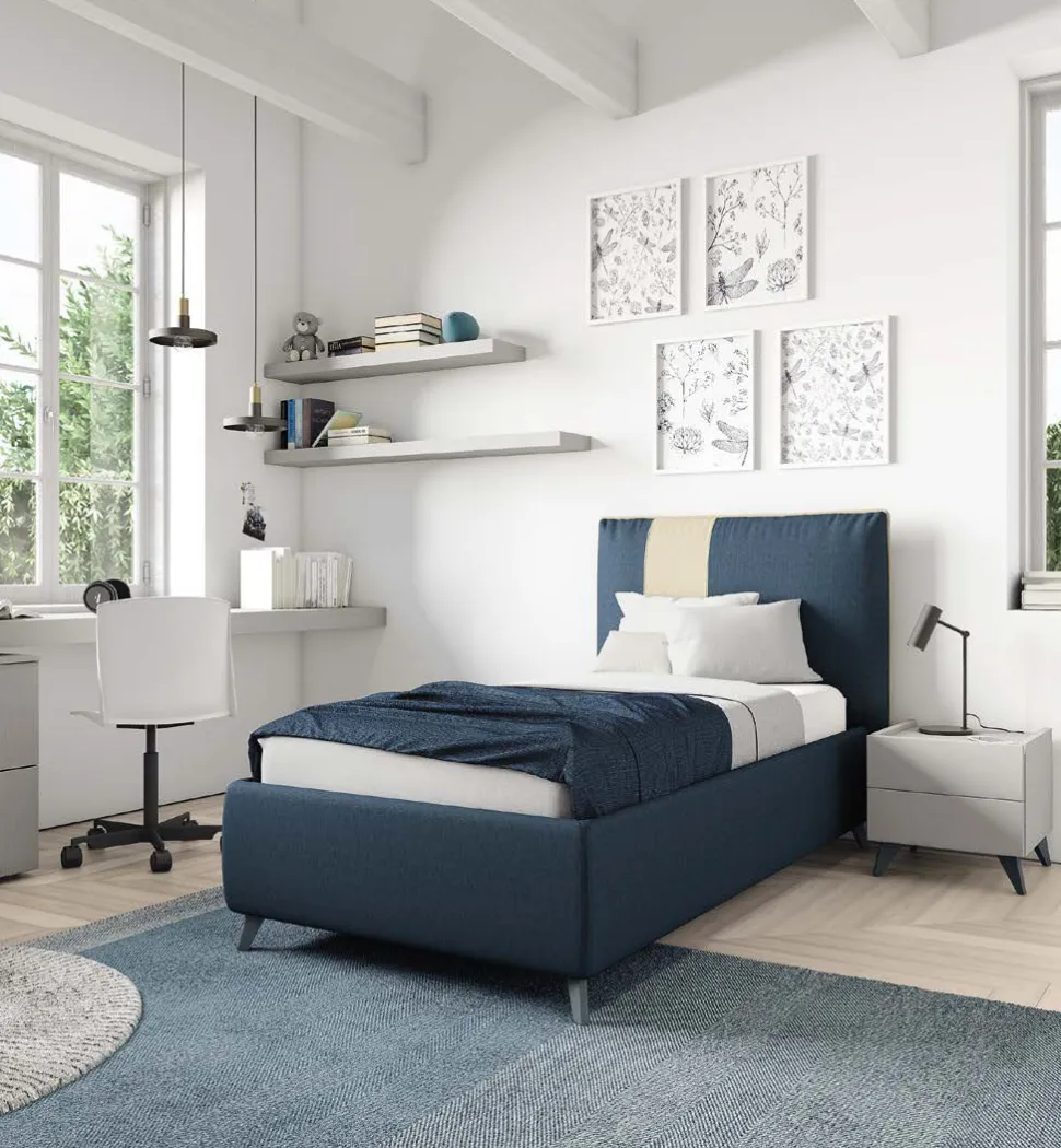 Letto singolo Porzia linea Airone