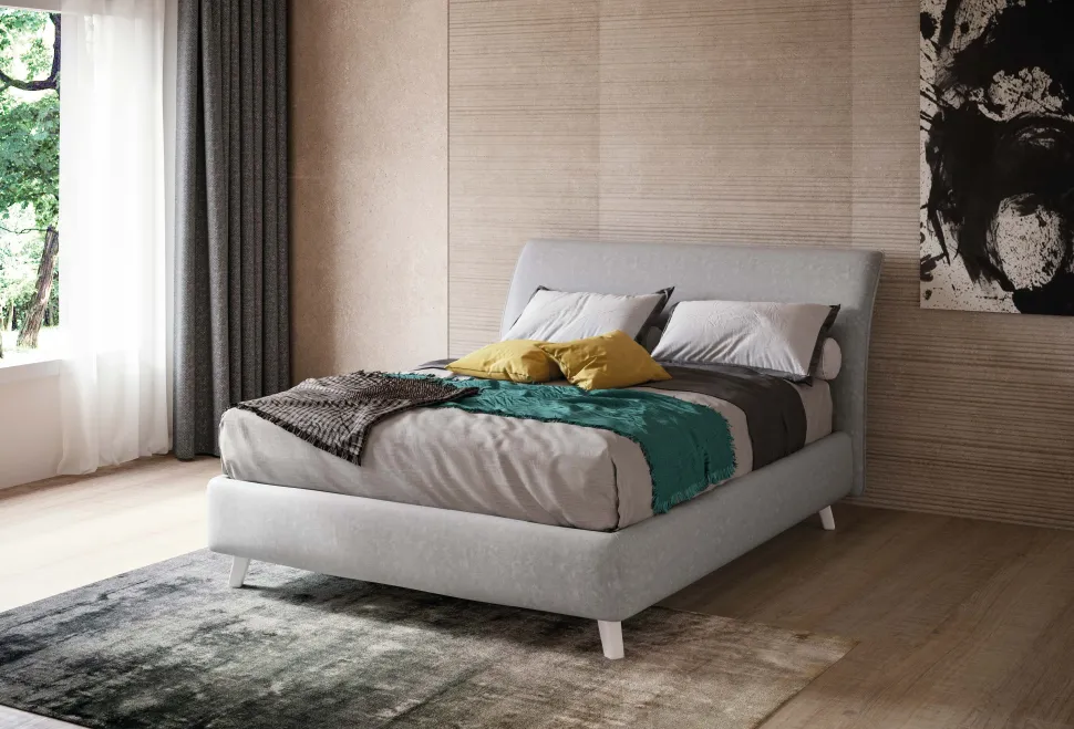 Letto una piazza e mazza contenitore Rest linea New Season