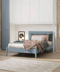 Letto Una piazza e mezza contenitore disponibile in 3 versioni Cloe 15 colorazioni