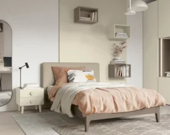 Letto una piazza e mezza David linea Airone