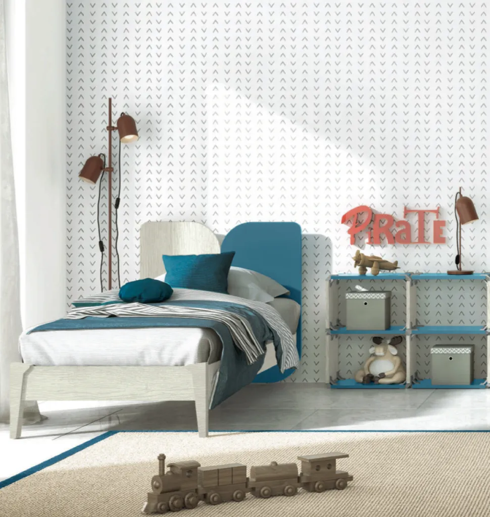 Letto Una piazza e mezza Linus 15 colorazioni