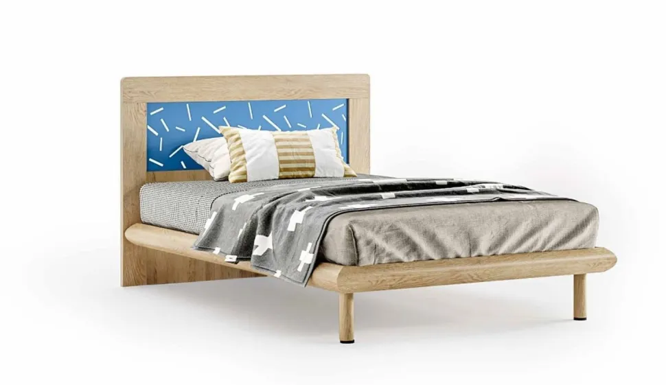 Letto una piazza e mezzo Jerry linea Colorfull disponibile in varie colorazioni