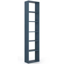 Libreria a colonna con 5 ripiani H 240 disponibile in 4 colori