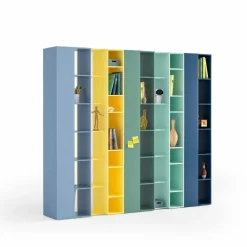 Libreria bifacciale Kit linea Colorfull disponibile in vari colori