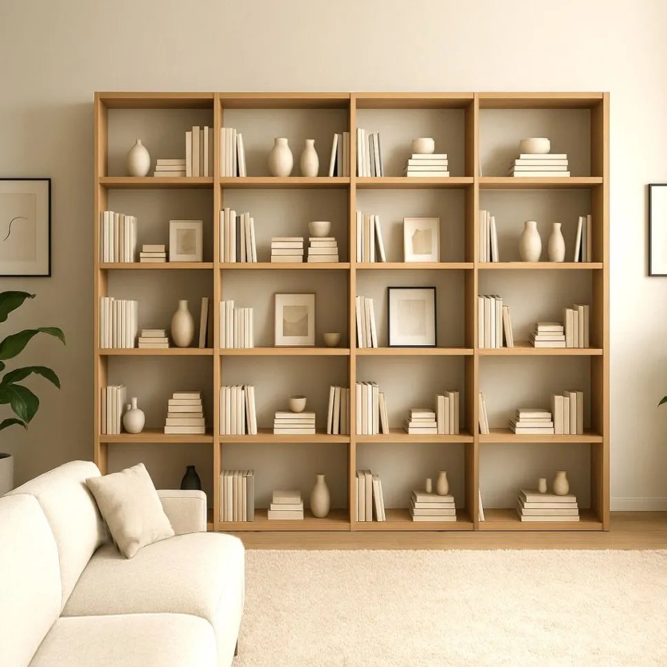 Libreria moderna personalizzabile nei colori e finiture