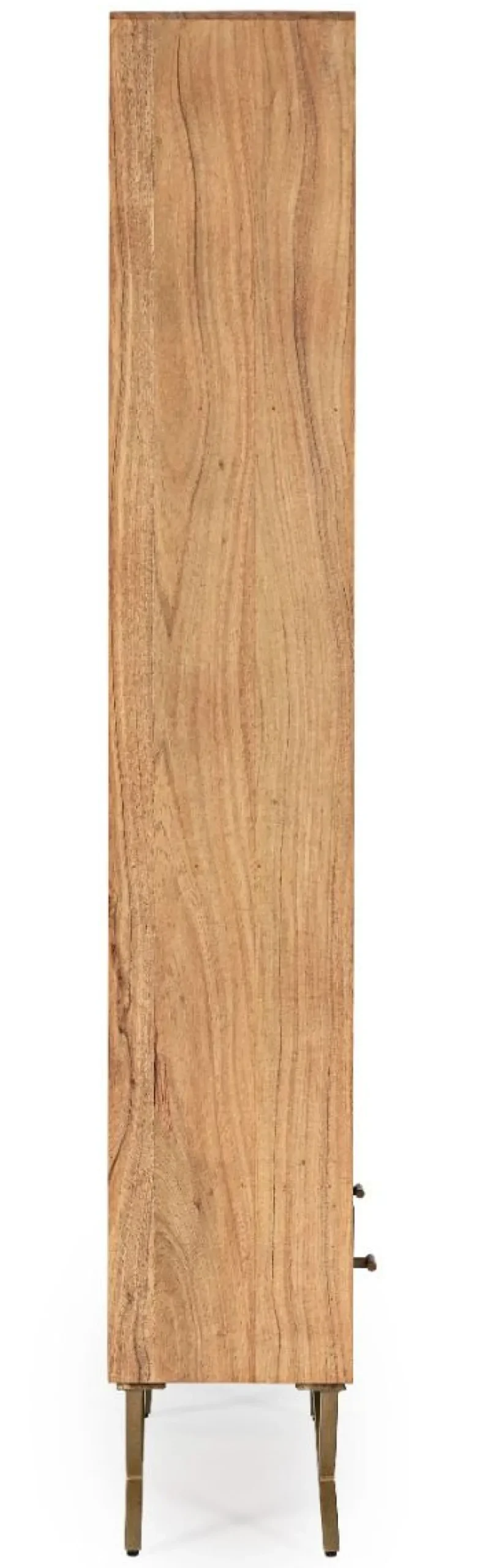 Libreria Raida in legno di acacia