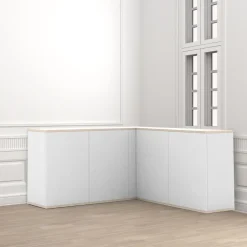 Madia ad angolo moderna 135x123 cm