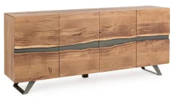 Madia 4 ante Aron in legno di acacia