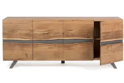 Madia 4 ante Aron in legno di acacia