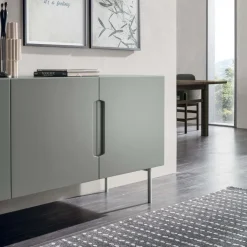 Madia 4 ante con maniglia a incasso Montgomery linea Nais disponibile in vari colori
