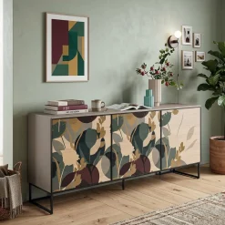 Madia 3 ante disponibile in 3 misure con Grafica e colori personalizzabili