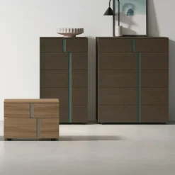 Madia 3 ante e 3 cassetti Athena linea Nais disponibile in vari colori