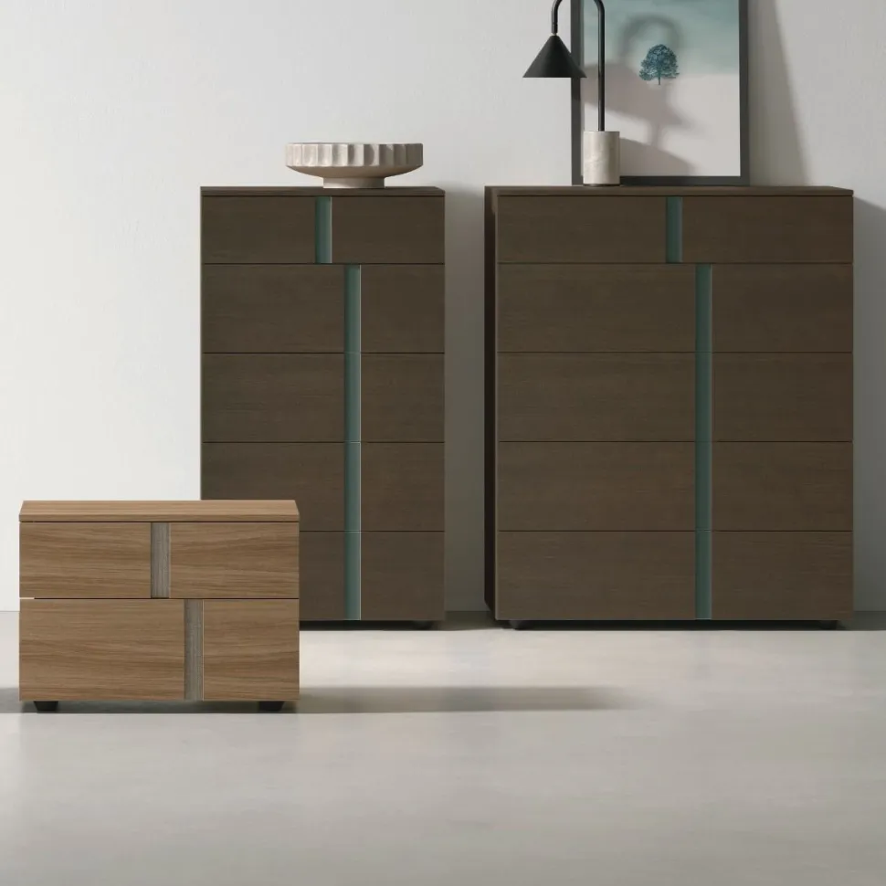 Madia 3 ante e 3 cassetti Athena linea Nais disponibile in vari colori