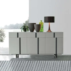 Madia 3 ante e 3 cassetti Athena linea Nais disponibile in vari colori