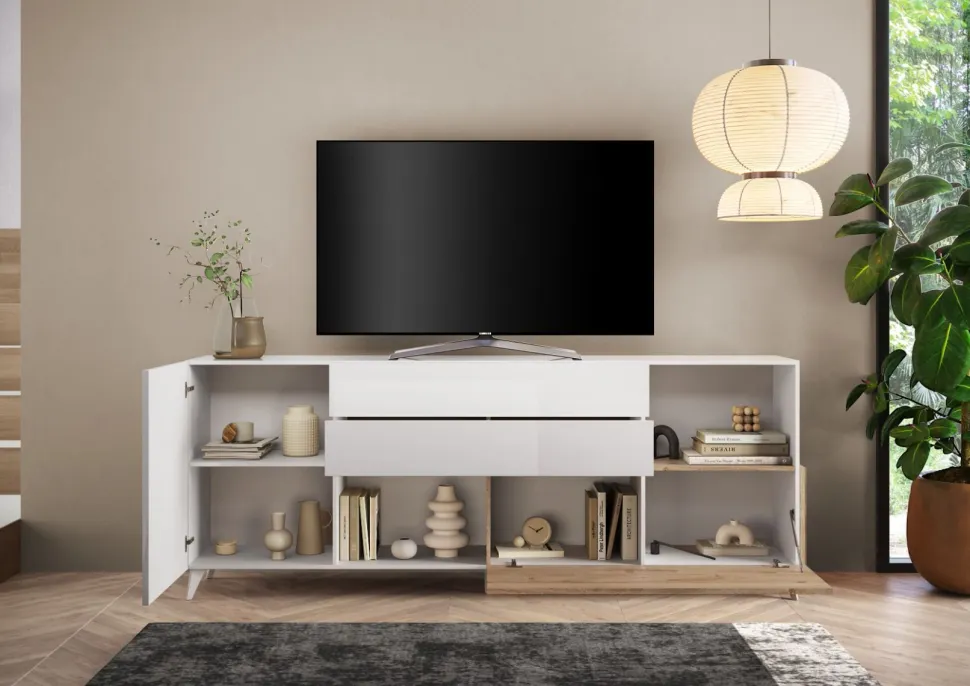 Madia 2 ante e 2 cassetti linea Odessa L 240 disponibile in 4 colori