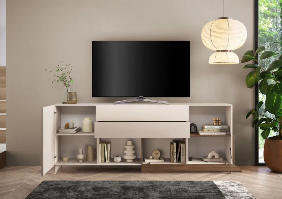 Madia 2 ante e 2 cassetti linea Odessa L 240 disponibile in 4 colori