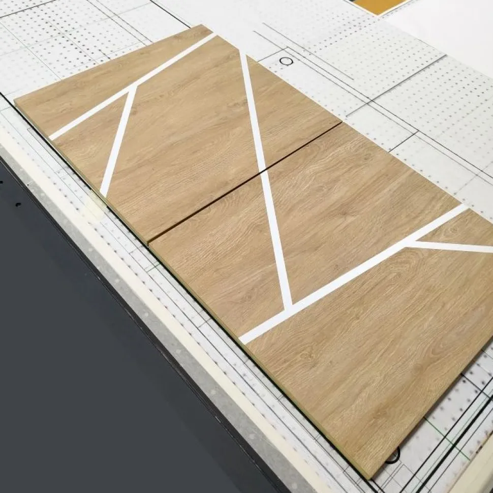 Madia 2 ante linea Tilt con serigrafia