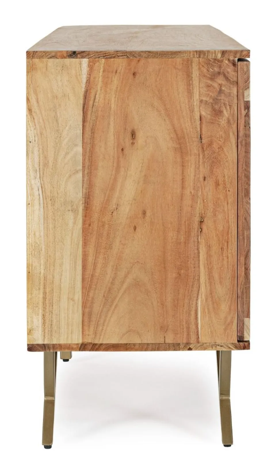 Madia 3 ante Raida in legno di acacia