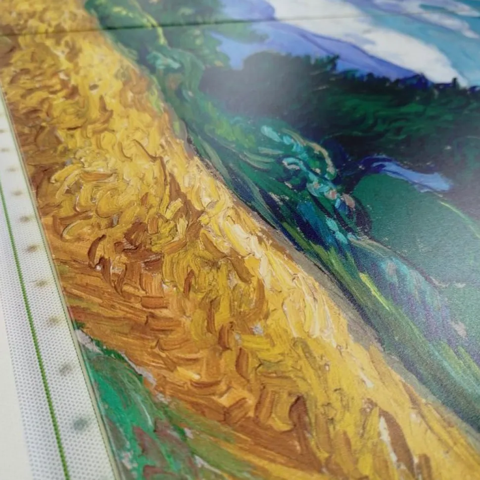 Madia 3 ante Tilt "Campo di grano con cipressi, Vincent van Gogh" linea ARTE