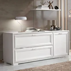 Madia Ellen linea Prevaling finitura Bianco Frassino