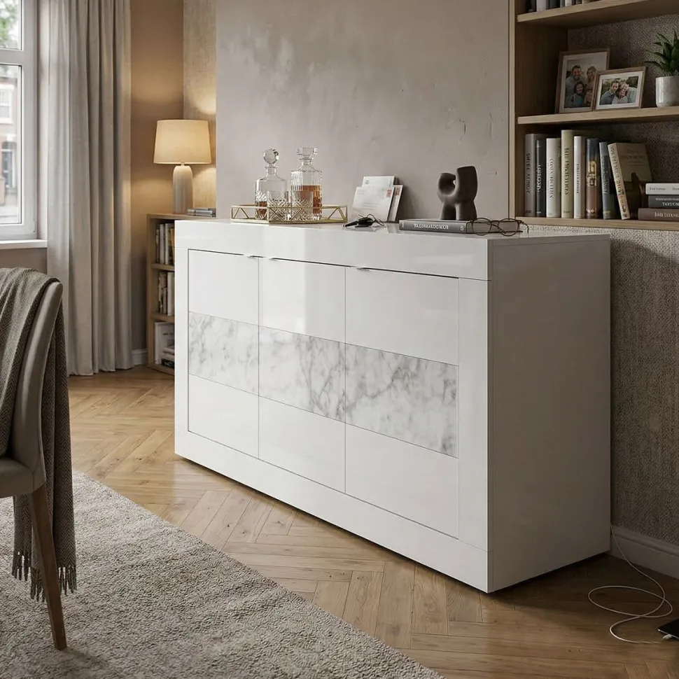 Madia Linea Fancy effetto marmo carrara