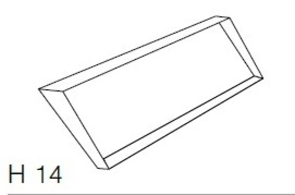 Madia Moderna a 3 ante e 3 cassetti effetto legno Colori e Piedini Personalizzabili