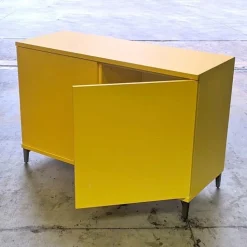 Madia moderna 2 ante azzurro codaques Cloe con piedini 15 colorazioni