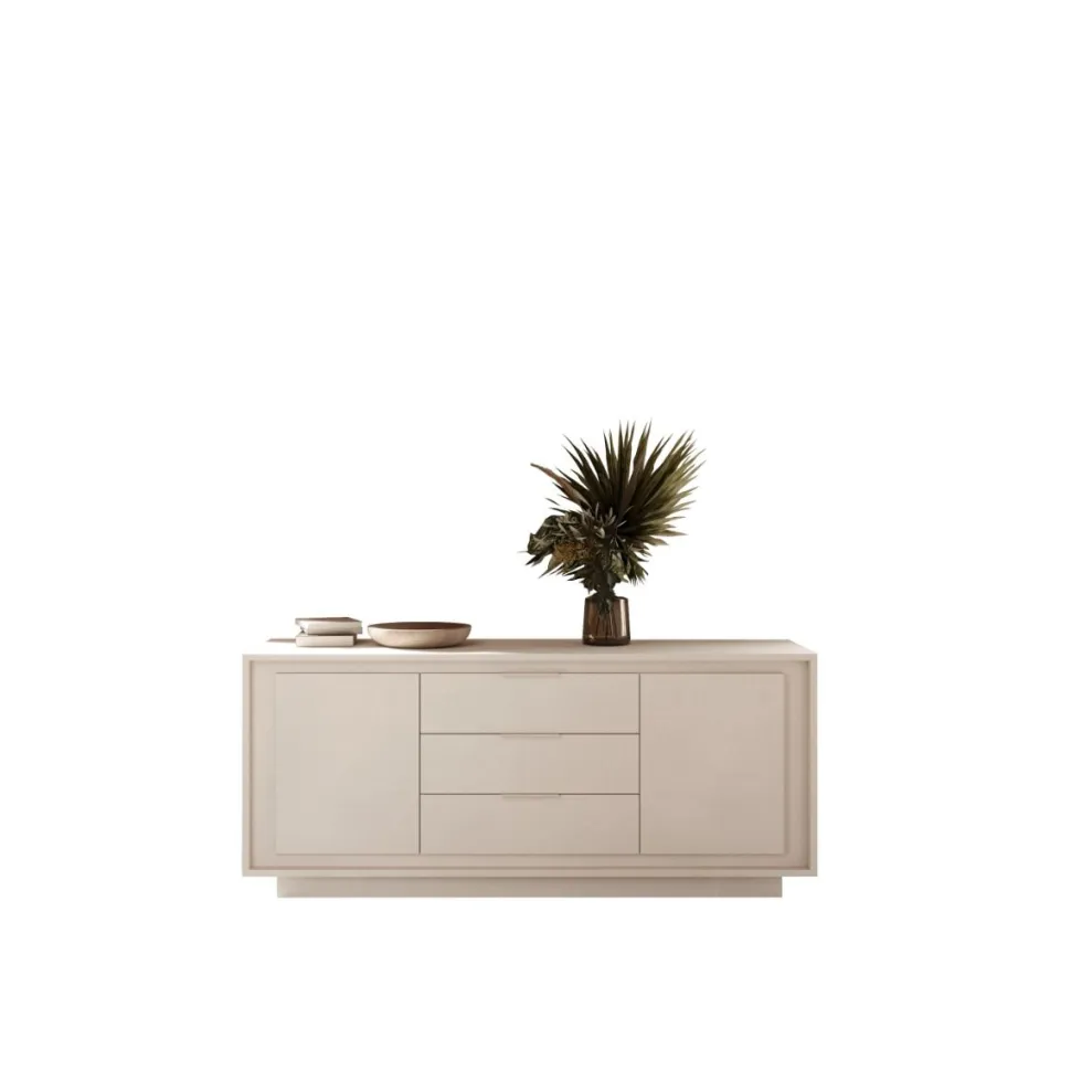 Madia moderna Cashmere 2 ante battenti e 3 cassetti linea Eos