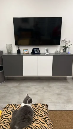 Madia Sospesa moderna 4 ante Ala 15 colorazioni