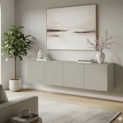 Madia Sospesa moderna 4 ante Ala 15 colorazioni