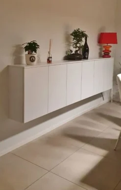 Madia Sospesa moderna 2 ante Ala 15 colorazioni