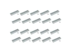 Maniglia in alluminio anodizzato opaco per mobili Bologna L190mm interasse 160mm