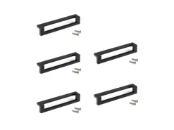 Maniglia in zama per mobili Cleveland L144mm interasse 128mm