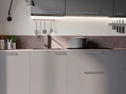 Maniglia in zama per mobili Zagreb L236mm interasse 224mm