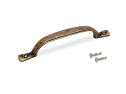 Maniglia per mobili in zama Nairobi L 139 mm interasse 96 mm