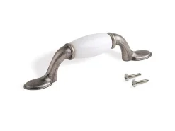 Maniglia per mobili in zama Papua L127mm interasse 76mm