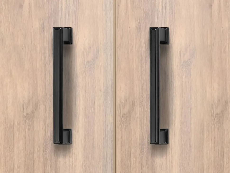 Maniglia per mobili in zama Tanger L147.5mm interasse 128mm disponibile in 2 colori