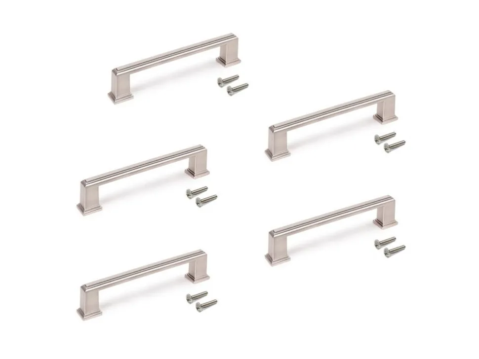 Maniglia per mobili in zama Tanger L147.5mm interasse 128mm disponibile in 2 colori