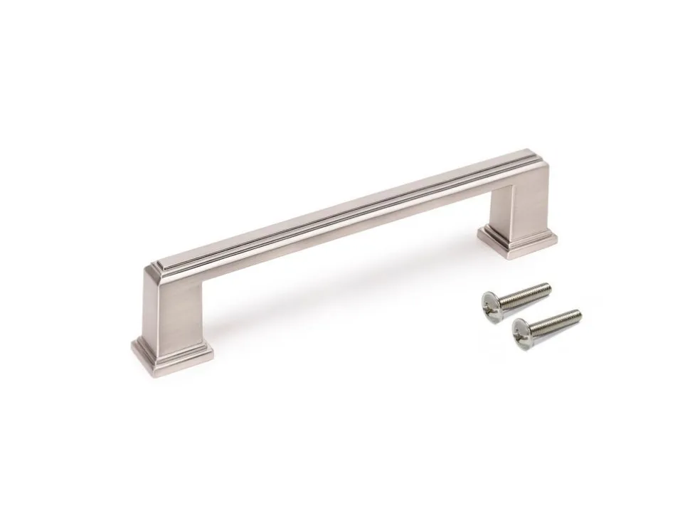 Maniglia per mobili in zama Tanger L147.5mm interasse 128mm disponibile in 2 colori