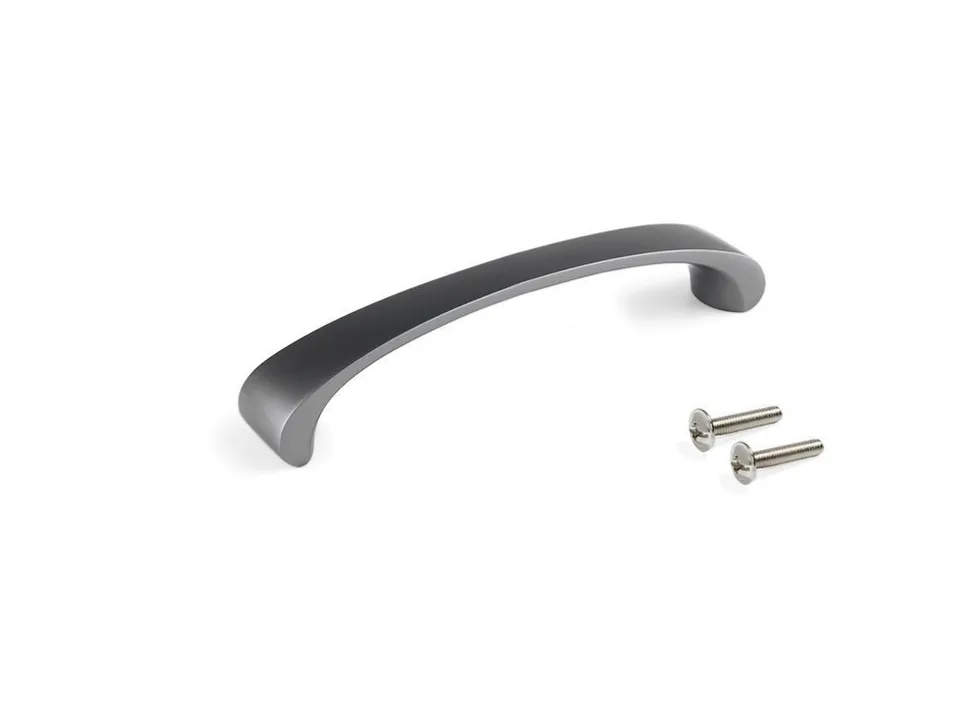 Maniglia per mobili Kyoto L110mm interasse 96mm disponibile in 2 colori