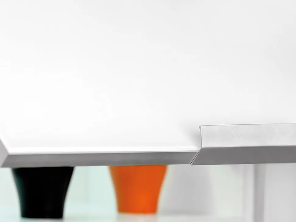 Maniglie adesive in Alluminio per mobili disponibile in 2 misure